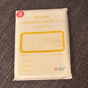 Hobonichi A6 Techo 2026 Planner Book NEW in package